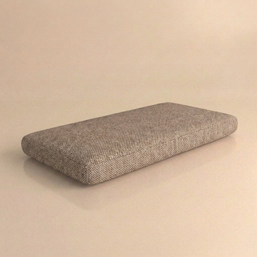 Strak kussen 100 x 50 x 10 cm — Savanne J233 Coconut