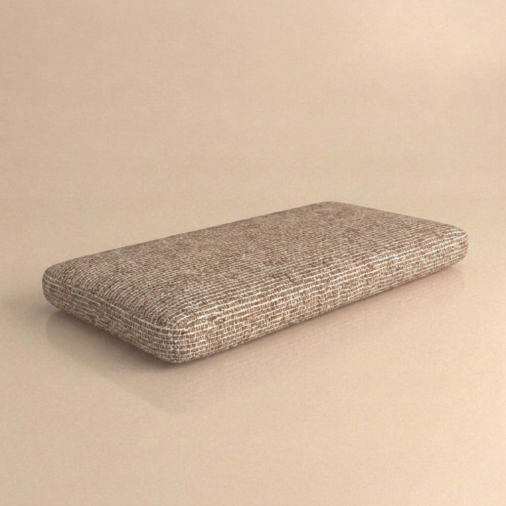 Strak kussen 100 x 50 x 10 cm — Tundra J480 Rye